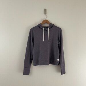 Vuori Halo Essential Dreamknit Hoodie Purple Heather Size Medium